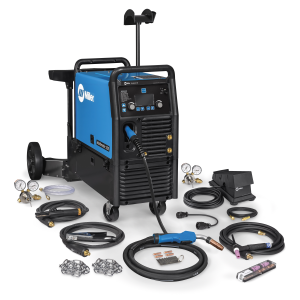 Miller Multimatic 235 Multiprocess Welder w/ EZ-Latch Dual Cylinder Running Gear & TIG Kit