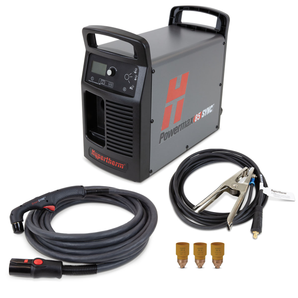 Hypertherm Powermax85 SYNC w/ 75° Hand Torch 25 ft 087183