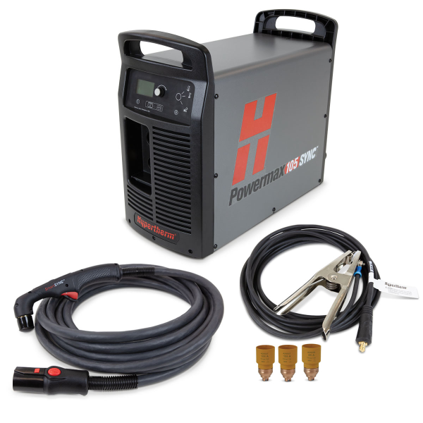 Hypertherm Powermax105 SYNC w/ 75° Hand Torch 25 ft 059625