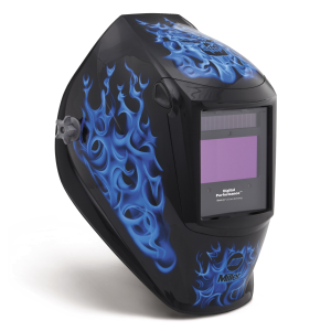 Miller Welding Helmet, Digital Performance Blue Rage