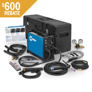 Miller Maxstar 161 STH 120-240 V, X-Case, Fingertip Contractor Package, TIG/Stick Welder