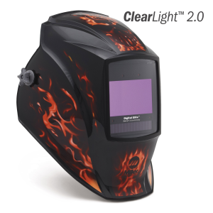 Miller Welding Helmet, Digital Elite Inferno