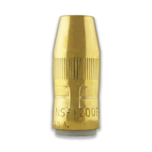 Bernard Centerfire Nozzle, 1/2" Bore Flush Brass