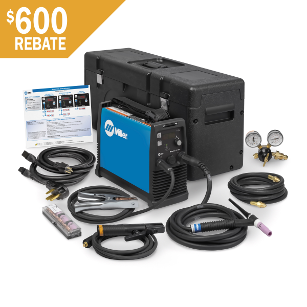 Miller Maxstar 161 STL 120-240 V, X-Case, Contractor Package, TIG/Stick Welder