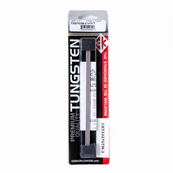 CK Worldwide Tungsten Electrode 3/32" LaYZr