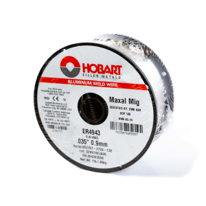 Hobart MaxalMig 4943 Wire, 1 Lb (0.45 Kg) Plastic Spool, 0.035"