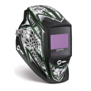 Miller Welding Helmet, Digital Elite Raptor