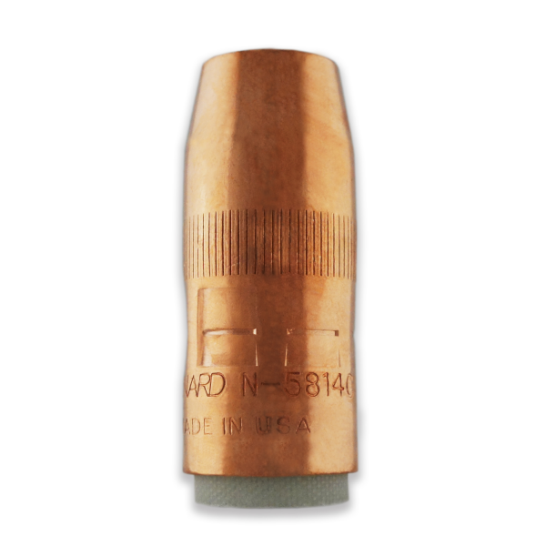 Bernard Centerfire Nozzle, 5/8" Bore 1/4" Rec Copper