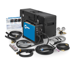 Miller Maxstar 161 STH 120-240 V, X-Case, Fingertip Contractor Package, TIG/Stick Welder